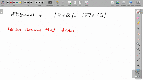 are-the-statements-true-or-false-give-reasons-for-your-answer-if-vecv-and-vecw-are-any-two-vectors-t