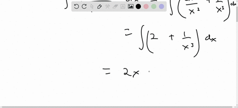find-the-indefinite-integral-and-check-your-result-by-differentiation-int-frac2-x31x3-d-x