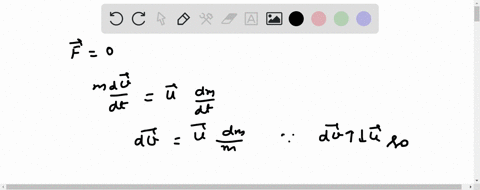 as-vecf0-from-the-equation-of-dynamics-of-a-body-with-variable-mass-m-fracd-vecvd-tvecu-fracd-md-t-2