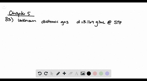 an-unknown-diatomic-gas-has-a-density-of-3164-gl-at-stp-what-is-the-identity-of-the-gas