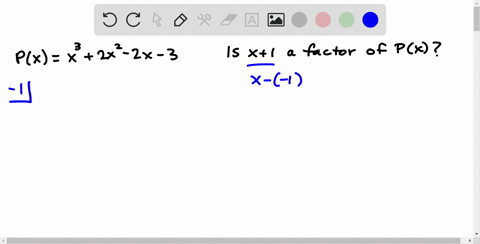 use-the-factor-theorem-and-determine-whether-the-first-expression-is-a-factor-of-px-see-example-5-x1