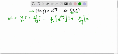 find-the-gradient-at-the-point-fx-yesin-y-text-at-0-pi