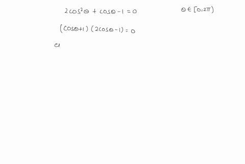 solve-each-equation-on-the-interval-0-leq-theta2-pi-2-cos-2-thetacos-theta-10