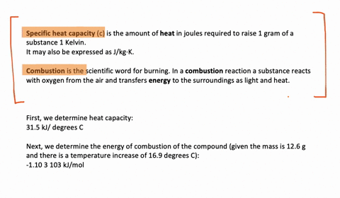 the-heat-capacity-of-a-bomb-calorimeter-was-determined-by-burning-679-mathrmg-of-methane-energy-of-c