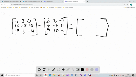 add-or-subtract-leftbeginarrayrrr-1-2-0-10-5-15-17-3-4endarrayright-leftbeginarrayrrr0-6-3-4-7-11-9-