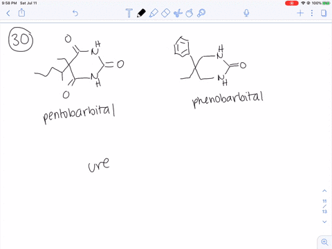 barbiturates-chemical-connections-18-mathrme-barbiturates-are-derived-from-urea-identify-the-portion