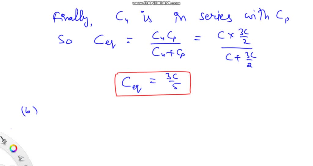 (II) In Fig. 24-23, suppose C1=C2=C3=C4=C. (a) Determine the equivalent ...