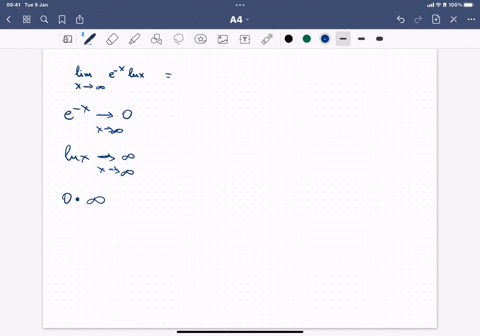 find-the-limit-if-it-exists-lim-_x-rightarrow-x-e-x-ln-x