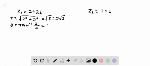 find-the-quotient-fracz_1z_2-of-the-complex-numbers-leave-answers-in-polar-form-z_122-i-z_21i