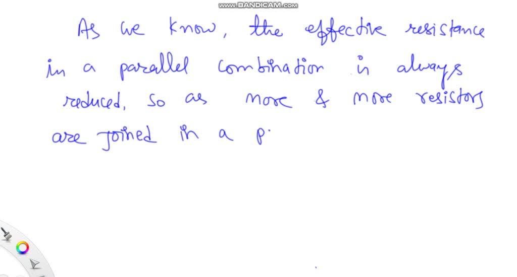 SOLVEDAs more and more resistors are added in parallel, what happens to the total current