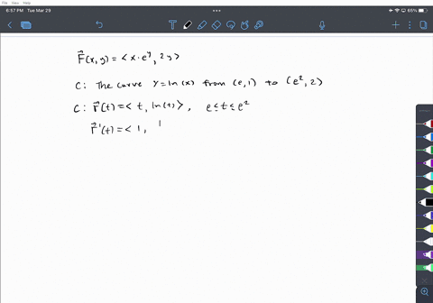 find-the-work-done-by-the-given-vector-field-mathbff-along-the-specified-curve-c-mathbffx-yx-ey-ma-2