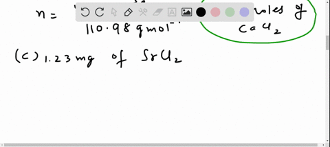 calculate-the-number-of-moles-of-the-indicated-substance-present-in-each-of-the-following-samples-12