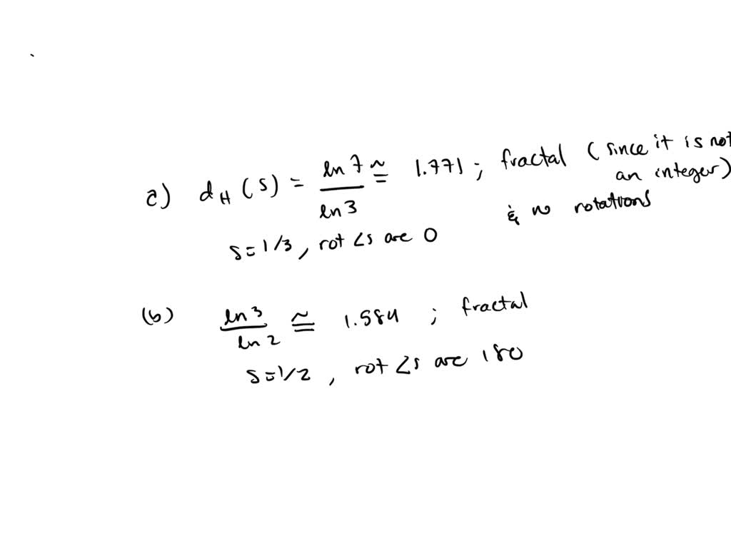 鈴 Olved For Each Of The Self Similar Sets In Figure Ex 4 Find I 鈴 Olved For Each Of The Self Similar Sets In Figure Ex 4 Find I