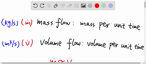 define-mass-and-volume-flow-rates-how-are-they-related-to-each-other