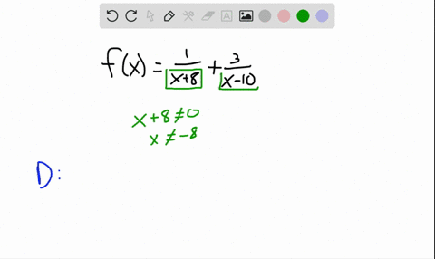 find-the-domain-of-each-function-fxfrac1x8frac3x-10-3