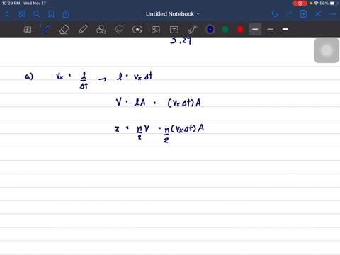 a-consider-an-ideal-gas-at-temperature-t-with-molecules-of-mass-m-and-number-density-number-per-volu