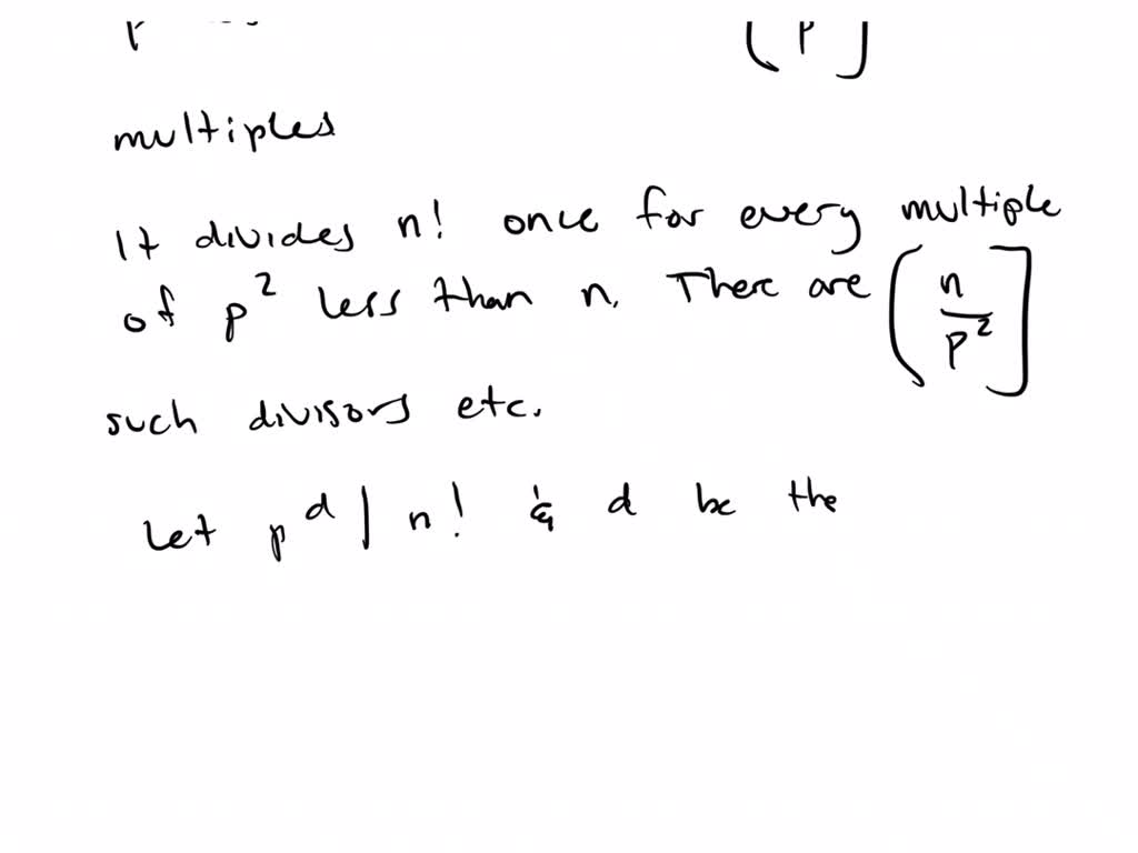 Let P Be A Prime And N P Be A Positive Integer Show That The Number Of