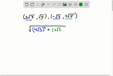 find-the-distance-between-each-pair-of-points-if-necessary-express-answers-in-simplified-radical--15