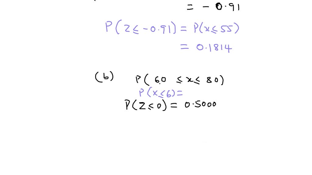 SOLVED:For a binomial probability distribution, n=120 and p=.60. Let x ...