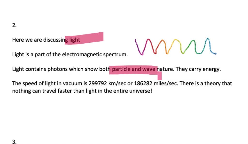 SOLVED:How fast does light travel? What is a light-year?