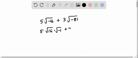perform-the-indicated-operations-and-write-the-result-in-standard-form-5-sqrt-163-sqrt-81