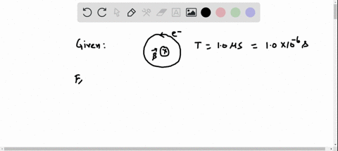 a-proton-moving-in-a-circular-path-perpendicular-to-a-constant-magnetic-field-takes-100-mu-mathrms-t