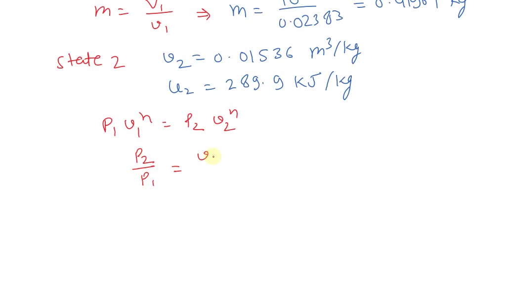 SOLVEDA cylinder/piston contains saturated vapor R410 a at 10^∘ C