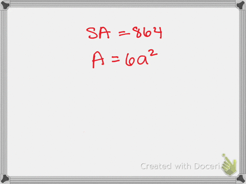 the-surface-area-of-a-cube-is-864-square-inches-find-the-length-of-the-lateral-edge-of-the-cube