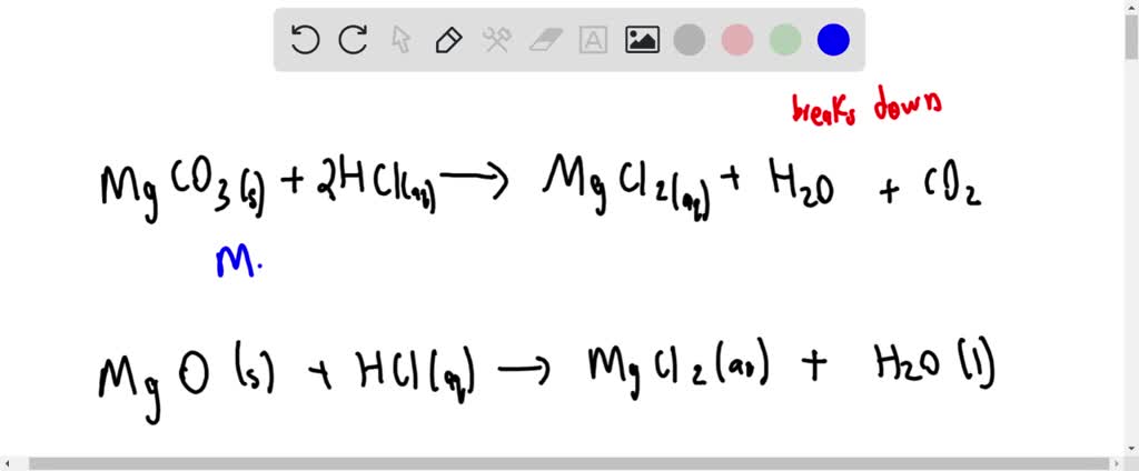 Ionic Equation Of Magnesium And Hydrochloric Acid