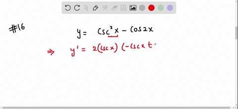 find-the-derivative-of-the-function-ycsc-2-x-cos-2-x