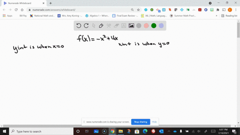 determine-the-y-and-x-intercepts-if-any-of-the-quadratic-function-fx-x24-x