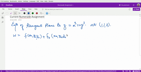 find-the-equation-of-the-tangent-plane-to-zx22-y3-at-113