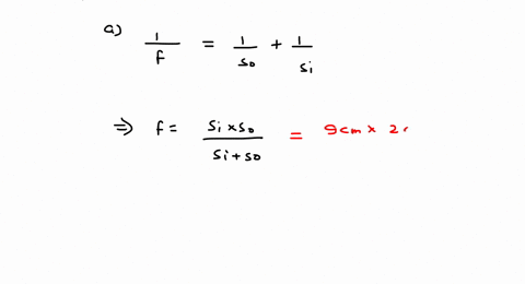 an-object-250-mathrmcm-tall-is-placed-200-mathrmcm-from-a-converging-lens-a-real-image-is-formed-900