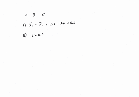 the-following-results-are-for-two-independent-random-samples-taken-from-two-populations-beginaligned