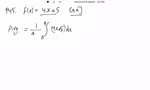 find-the-average-value-over-the-given-interval-fx4-x5-quad0-a