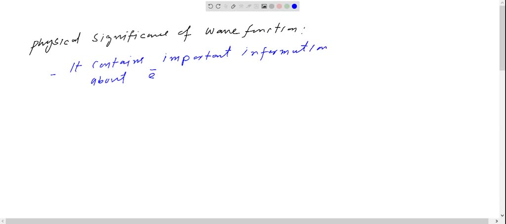 solved-write-the-physical-significance-of-a-wave-function