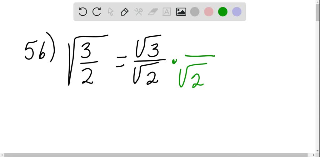 Solved Simplify 4 2 Square Root Of 3 2