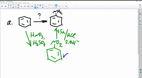 how-would-you-prepare-aniline-from-the-following-starting-materials-a-benzene-b-benzamide-c-toluene