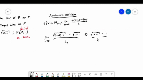 equations-of-tangent-lines-by-definition-2-a-use-definition-2-p-129-to-find-the-slope-of-the-line--7