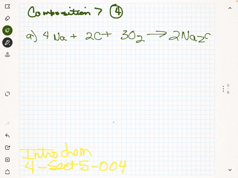 SOLVED:Which equation shows the synthesis of water? Place an X on the ...