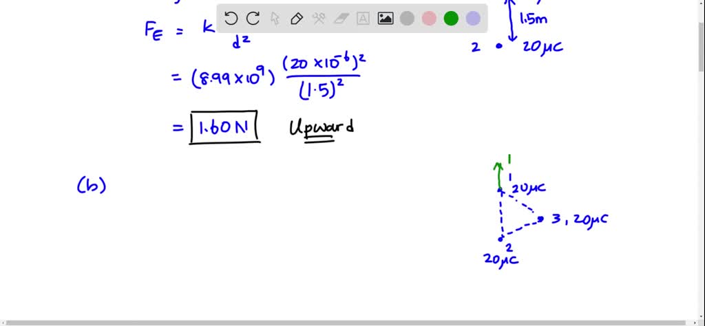 SOLVED: In Fig. 21-28 A, Particles 1 And 2 Have Charge 20.0 μC Each And ...