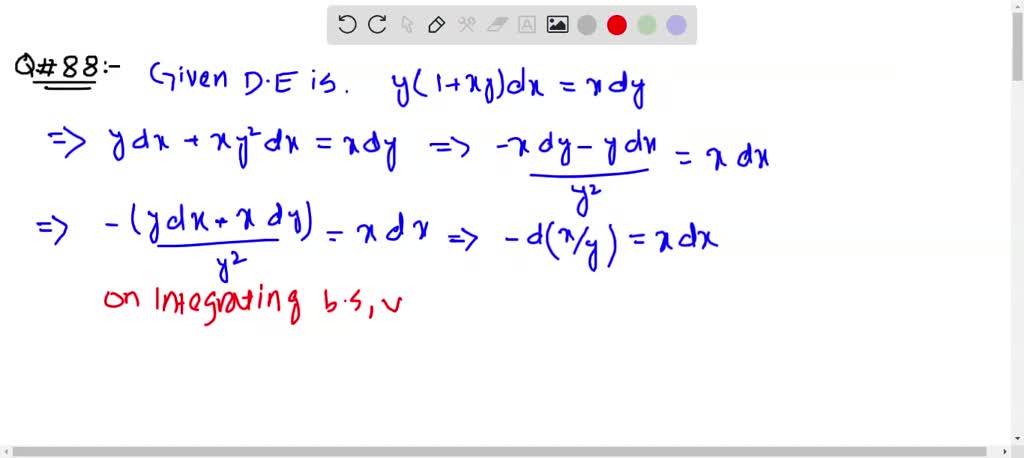 Solved If A Curve Y F X Passes Through The Point 1 1 And Satisfies