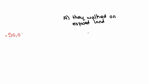 how-did-migrating-modern-humans-reach-australia-a-they-walked-on-exposed-land-b-they-walked-over-fro