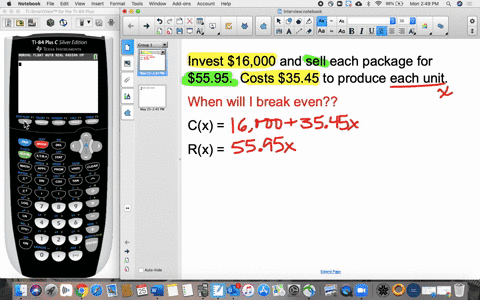 break-even-analysis-a-small-software-company-invests-16000-to-produce-a-software-package-that-will-2