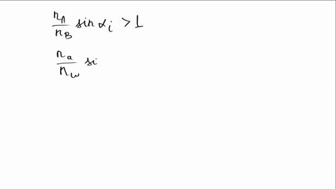 is-it-possible-to-have-total-internal-reflection-for-light-incident-from-air-on-water-explain