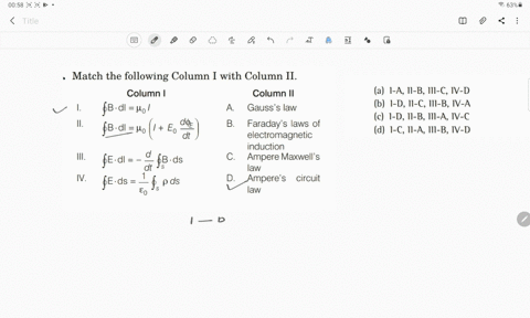 match-the-following-column-i-with-column-ii-column-i-quad-column-ii-1-ointb-cdot-d-midmu_0-1-a-gauss