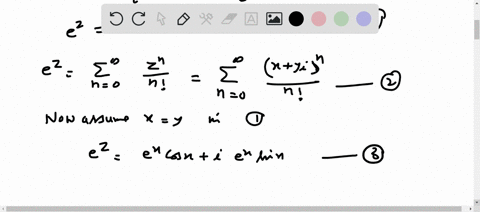 find-the-power-series-for-ex-cos-x-and-for-ex-sin-x-from-the-series-for-e2-in-the-following-way-writ