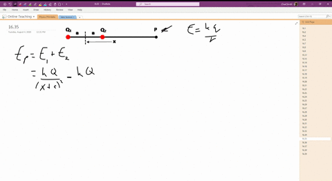 ii-determine-the-direction-and-magnitude-of-the-electric-field-at-the-point-p-in-fig-16-54-the-charg