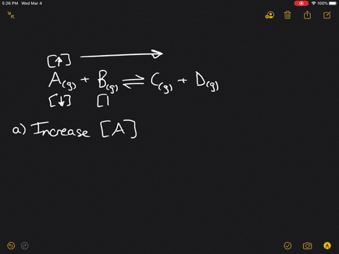 consider-an-equilibrium-mixture-of-four-chemicals-mathrma-mathrmb-mathrmc-and-mathrmd-all-gases-reac