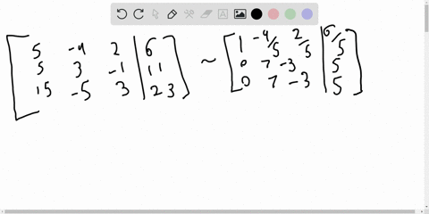 use-the-gauss-jordan-method-to-solve-each-system-ofequations-beginaligned-5-x-4-y2-z-6-5-x3-y-z-11-1